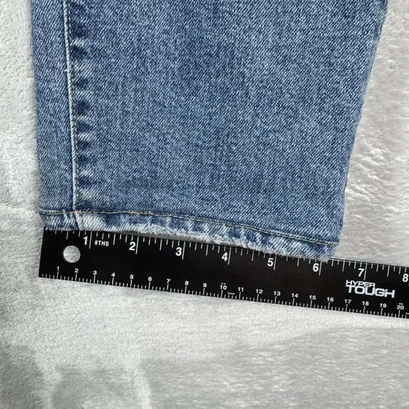 Todd Snyder Jeans Mens 28x32 (28x25) Blue Denim Straight Stretch 5 Pocket NYC